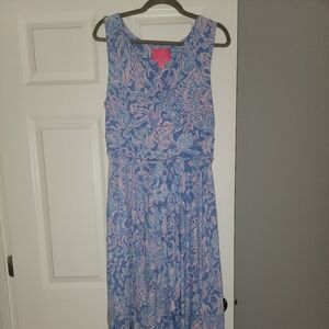 Lilly Pulitzer Midi Dress Size Large